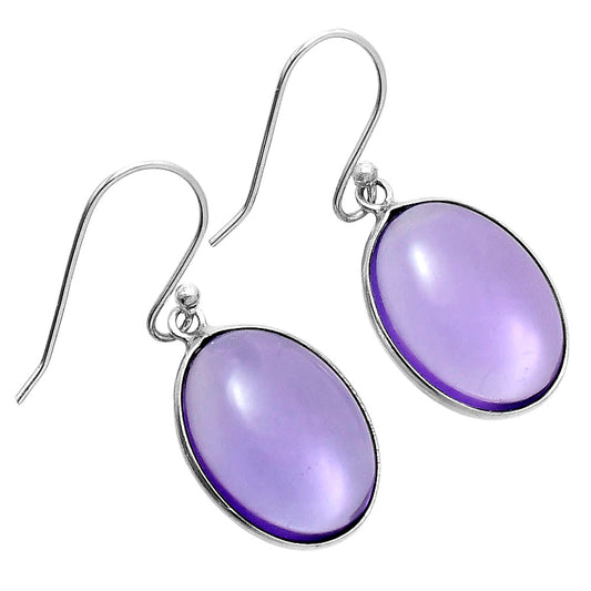 Premium Amethyst Cab Earrings E-1001 11-EE10064