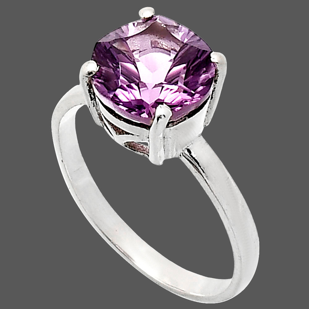 Fancy Cut Premium African Amethyst Ring size-9.5 R-1019 11-ER10043