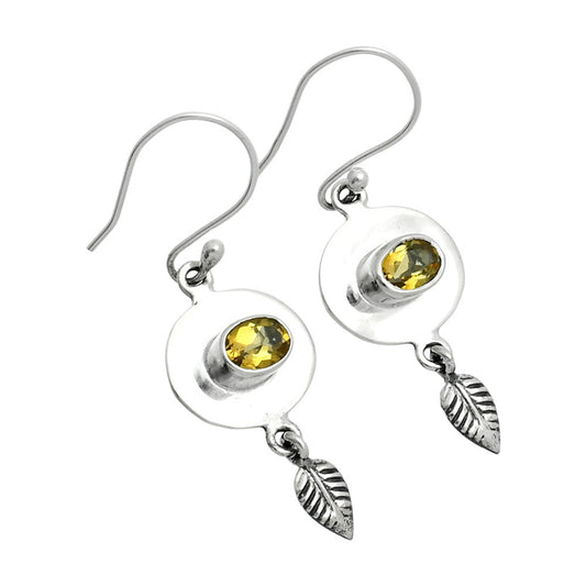 Premium Quality Natural Citrine Earrings E-1230 12-EE10103