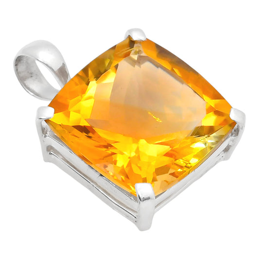 Premium Quality Natural Citrine Pendant P-1013 12-EP10035