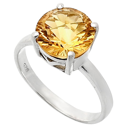 Fancy Cut Premium Natural Citrine Ring size-9.5 R-1019 12-ER10083