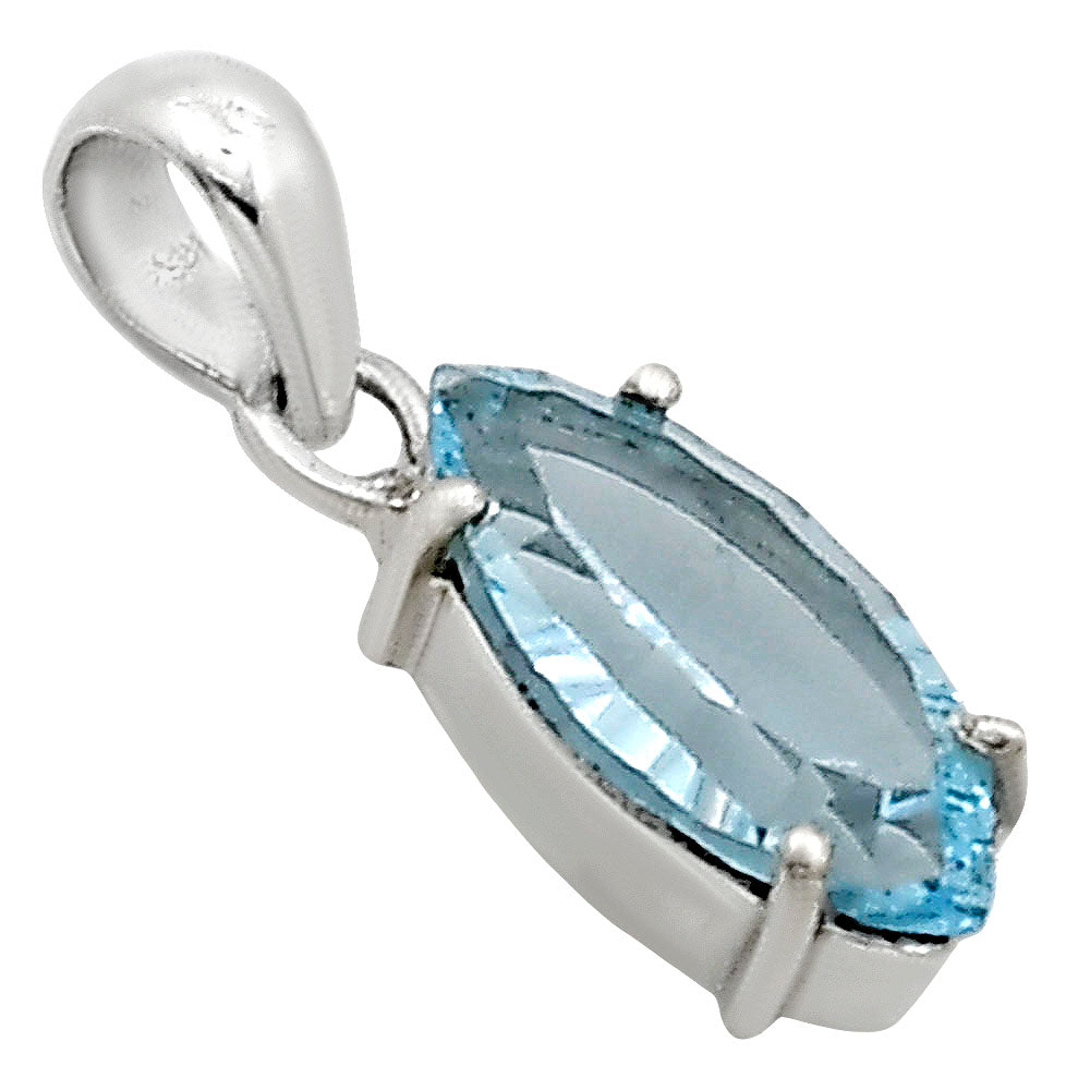 Sky Blue Topaz Pendant P-1013 13-EP11062