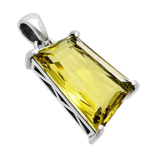 Premium Quality Natural Green Gold Pendant P-1013 19-EP10080