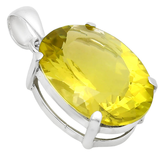 Premium Quality Natural Green Gold Pendant P-1013 19-EP10082