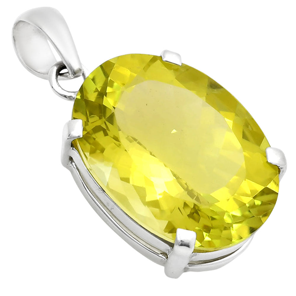 Premium Quality Natural Green Gold Pendant P-1013 19-EP10084