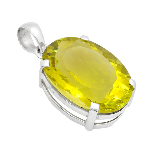 Premium Quality Natural Green Gold Pendant P-1013 19-EP10087