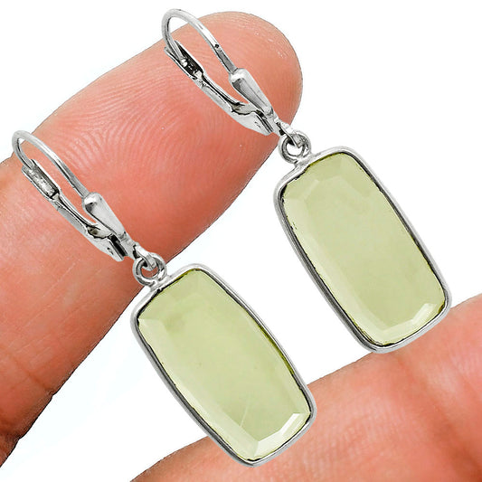 Premium Quality Lemon Quartz Pendant Earrings Set T-1015 19-ET10019