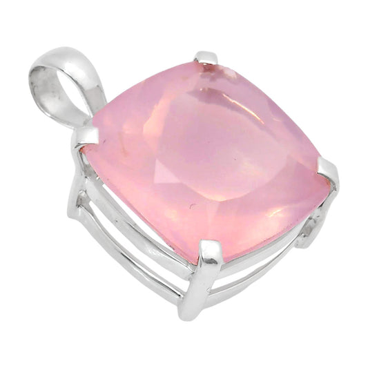 Premium Quality Rose Quartz - Madagascar Pendant P-1013 22-EP10092