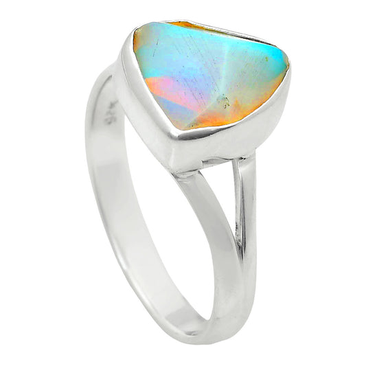 Premium Quality Ethiopian Opal Rough Ring size-8 R-1002 25-ER10532