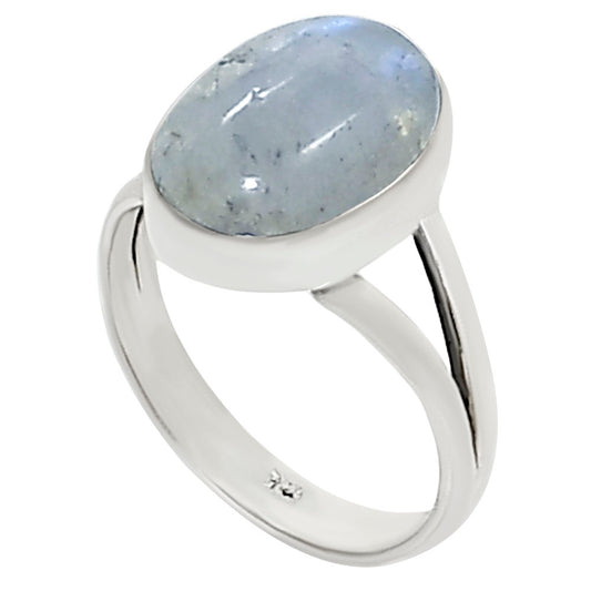 Rainbow Moonstone Ring size-8 R-1002 26-ER16312
