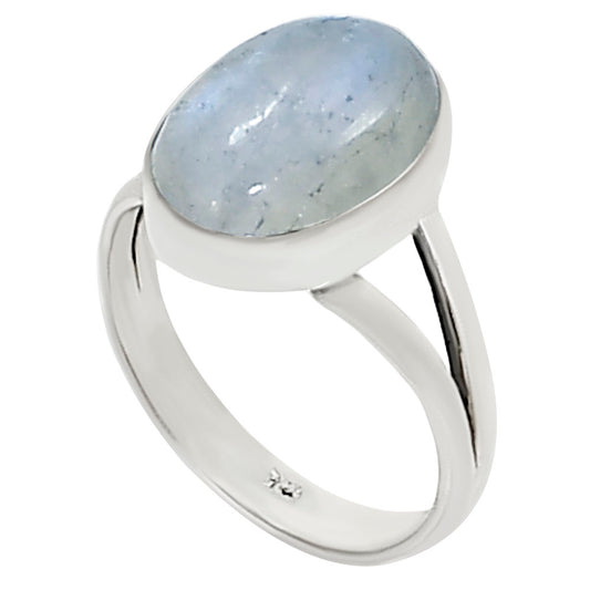 Rainbow Moonstone Ring size-8 R-1002 26-ER16337