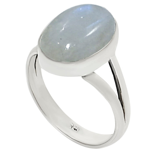 Rainbow Moonstone Ring size-9 R-1002 26-ER16352