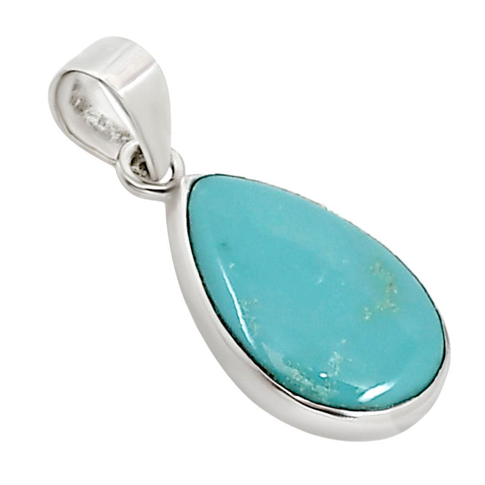 Natural Rare Turquoise Nevada Aztec Mt Pendant P-1002 27-EP10869