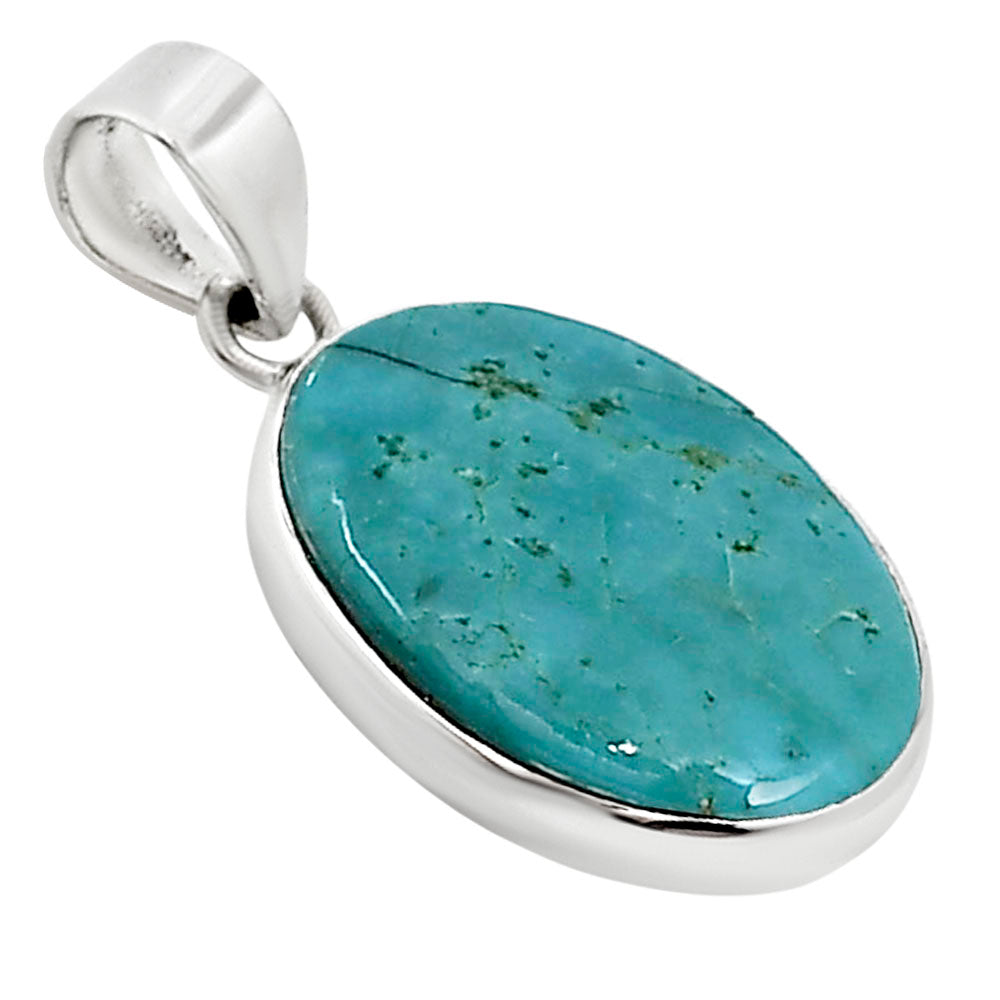 Natural Rare Turquoise Nevada Aztec Mt Pendant P-1002 27-EP10887