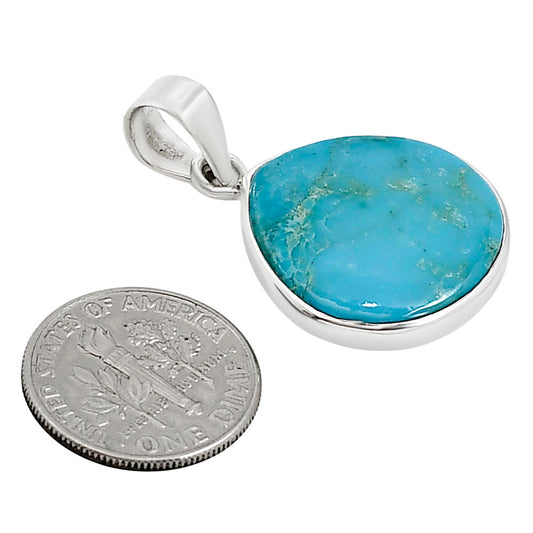 Natural Rare Turquoise Nevada Aztec Mt Pendant P-1002 27-EP10911