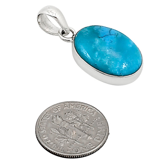 Natural Rare Turquoise Nevada Aztec Mt Pendant P-1001 27-EP11110
