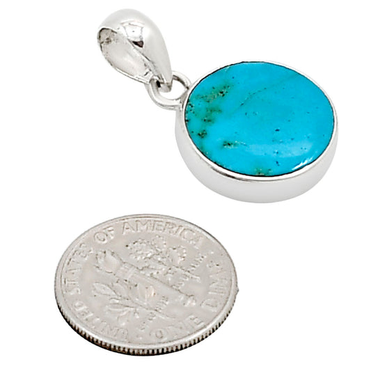 Natural Rare Turquoise Nevada Aztec Mt Pendant P-1001 27-EP11117