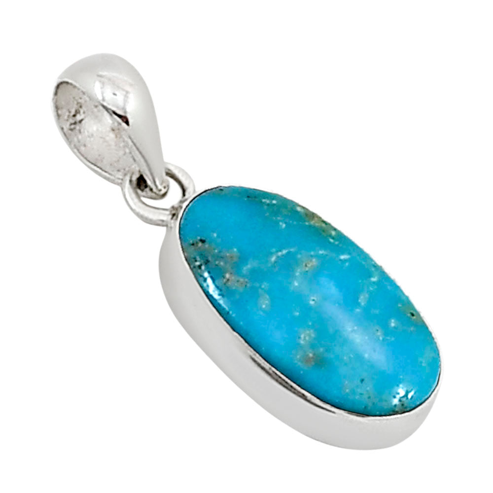 Natural Rare Turquoise Nevada Aztec Mt Pendant P-1001 27-EP11118