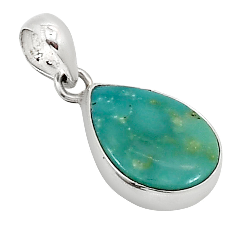 Natural Rare Turquoise Nevada Aztec Mt Pendant P-1001 27-EP11155
