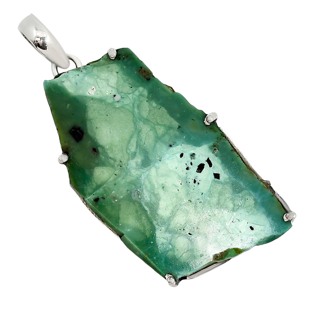 Natural Rare Turquoise Nevada Aztec Mt Pendant P-1013 27-EP11182