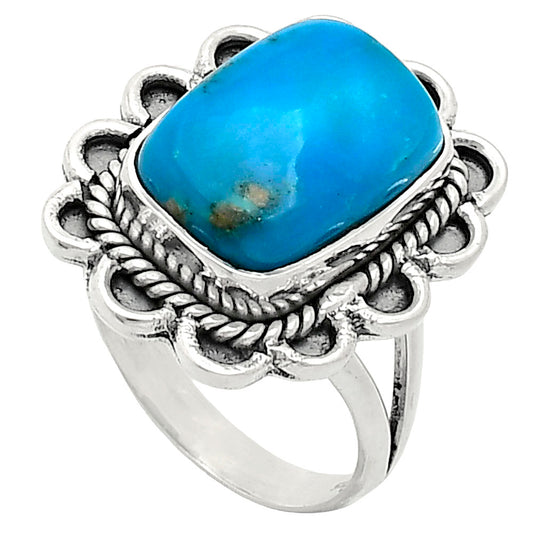 Premium Quality Sleeping Beauty Turquoise - USA Ring size-9 R-1221 27-ER11045