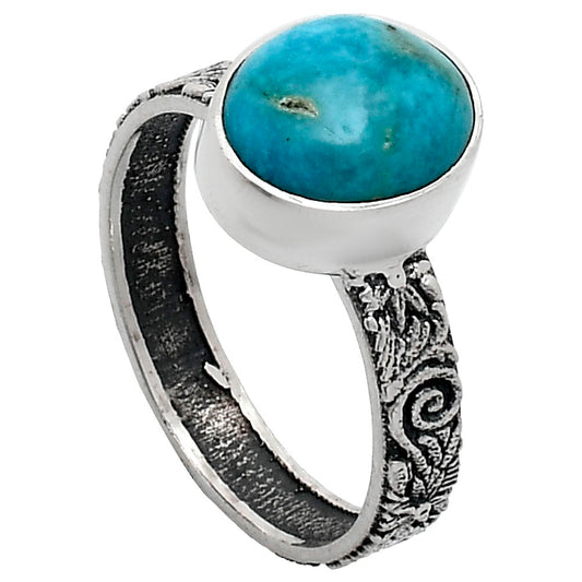 Premium Quality Sleeping Beauty Turquoise - USA Ring size-9 R-1055 27-ER11068