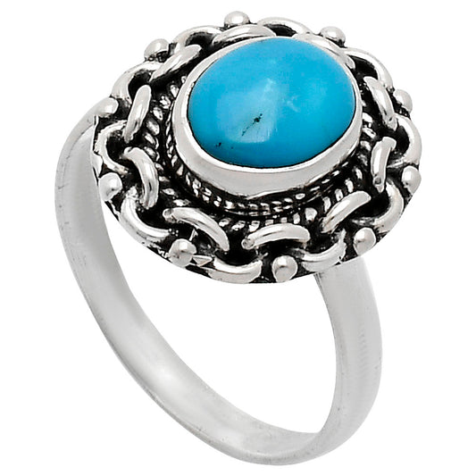 Premium Quality Sleeping Beauty Turquoise - USA Ring size-8 R-1667 27-ER11090