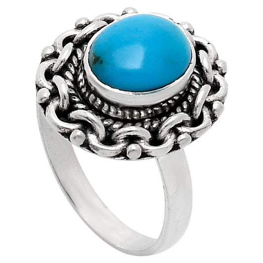 Premium Quality Sleeping Beauty Turquoise - USA Ring size-6 R-1667 27-ER11093