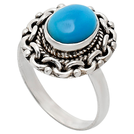 Premium Quality Sleeping Beauty Turquoise - USA Ring size-7 R-1667 27-ER11095
