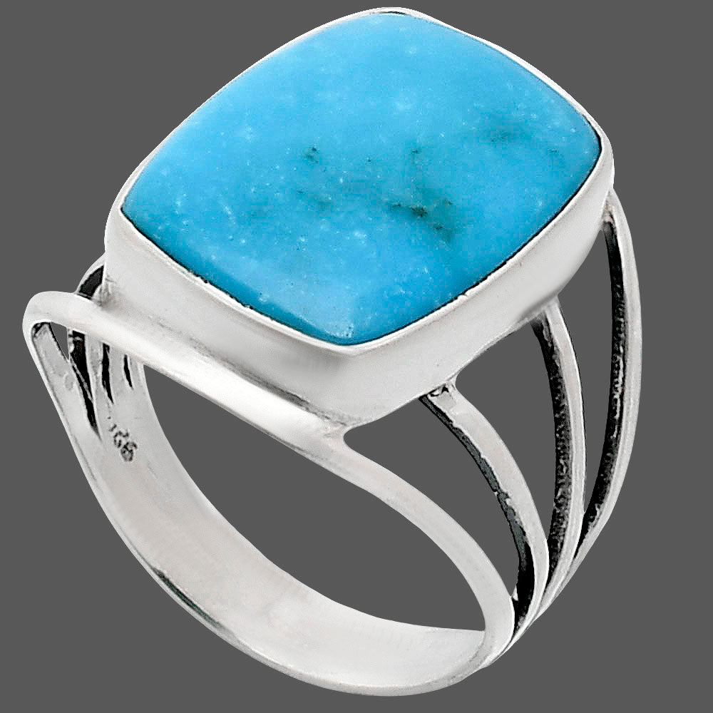 Premium Quality Turquoise Morenci Mine Ring size-9 R-1219 27-ER11101
