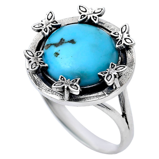 Premium Quality Turquoise Nevada Aztec Mt Ring size-9.5 R-1716 27-ER11110
