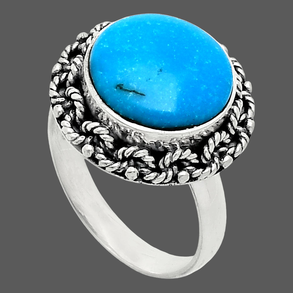 Premium Quality Sleeping Beauty Turquoise Ring size-8 R-1266 27-ER11119