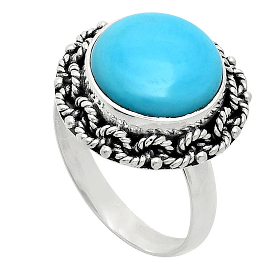 Premium Quality Sleeping Beauty Turquoise Ring size-8 R-1266 27-ER11124