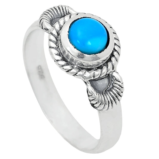 Premium Quality Sleeping Beauty Turquoise - USA Ring size-7 R-1733 27-ER11137
