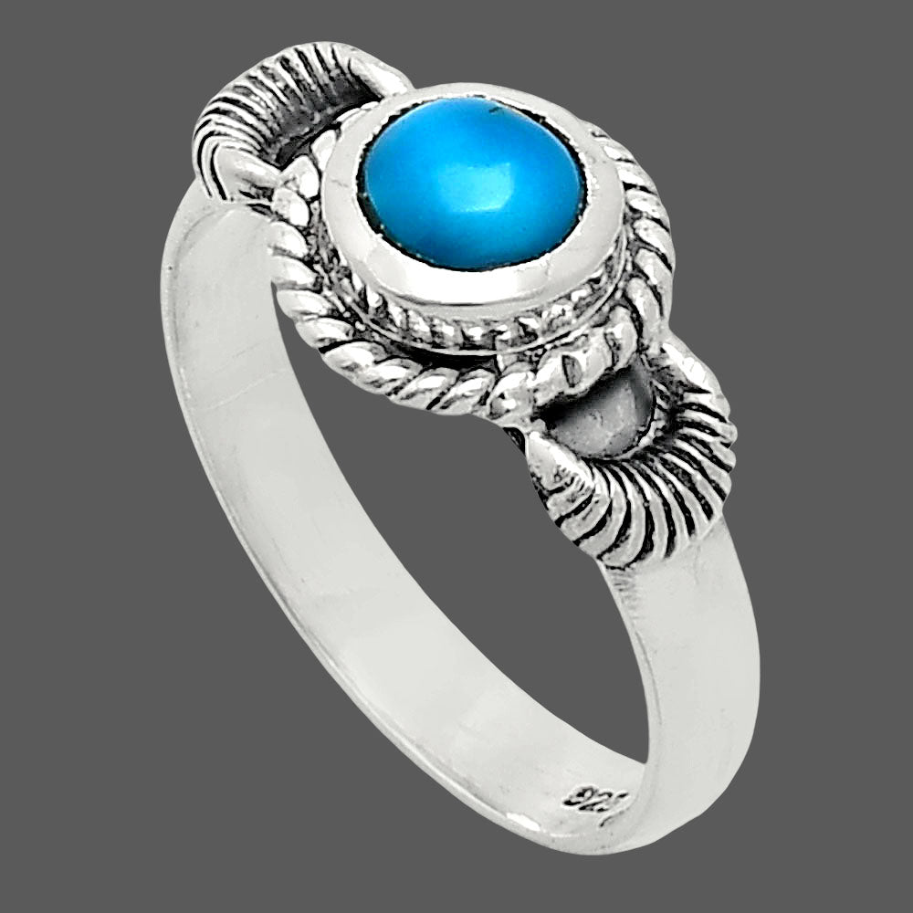 Premium Quality Sleeping Beauty Turquoise - USA Ring size-7 R-1733 27-ER11145
