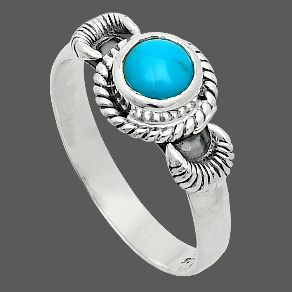 Premium Sleeping Beauty Turquoise - USA Ring size-8 R-1733 27-ER11168