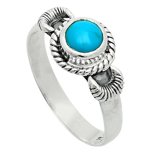 Premium Sleeping Beauty Turquoise - USA Ring size-8 R-1733 27-ER11168