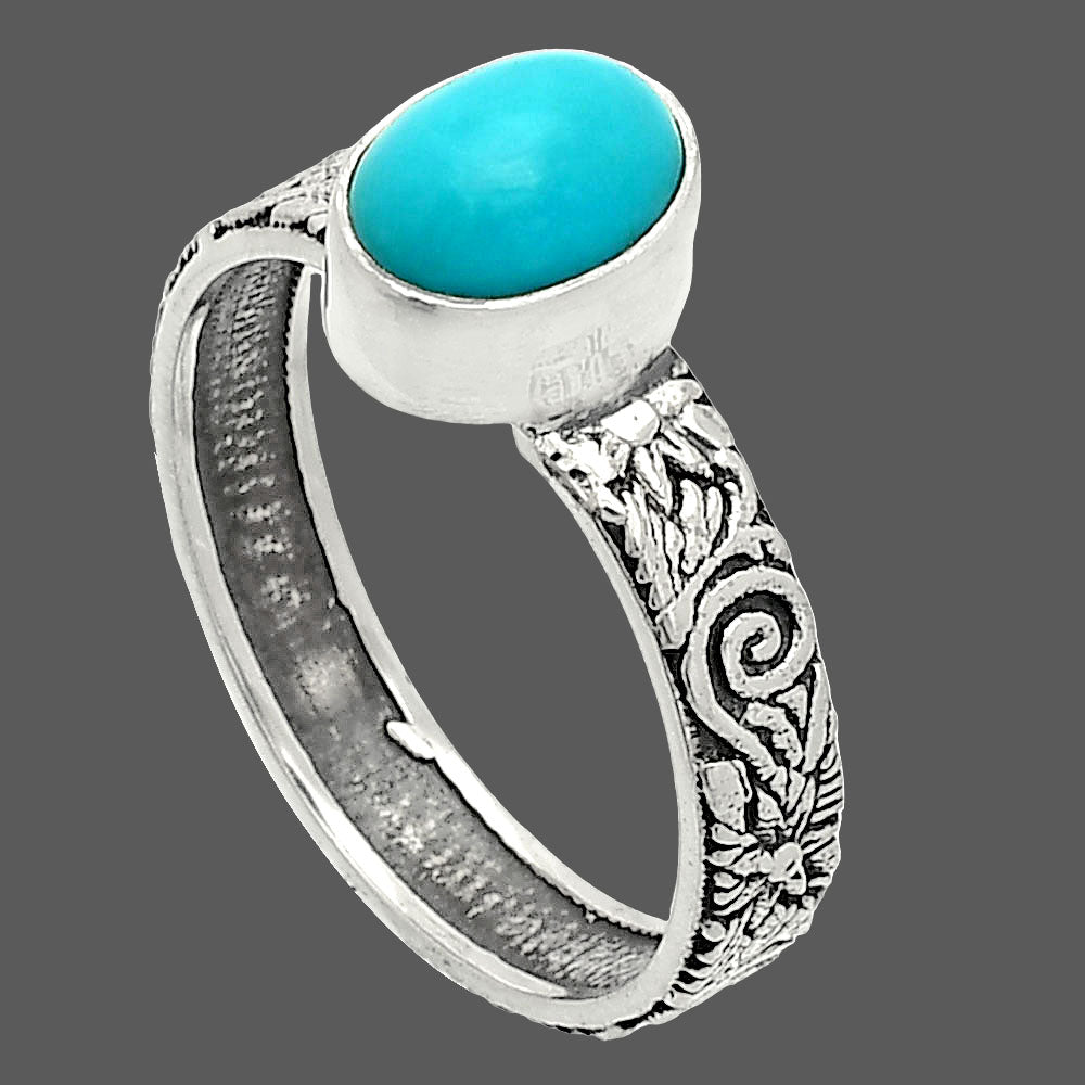 Sleeping Beauty Turquoise - USA Ring size-8 R-1055 27-ER11283