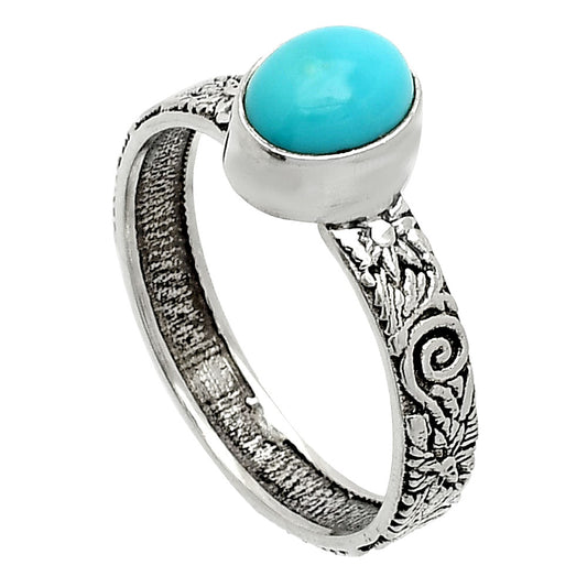 Sleeping Beauty Turquoise - USA Ring size-9 R-1055 27-ER11290