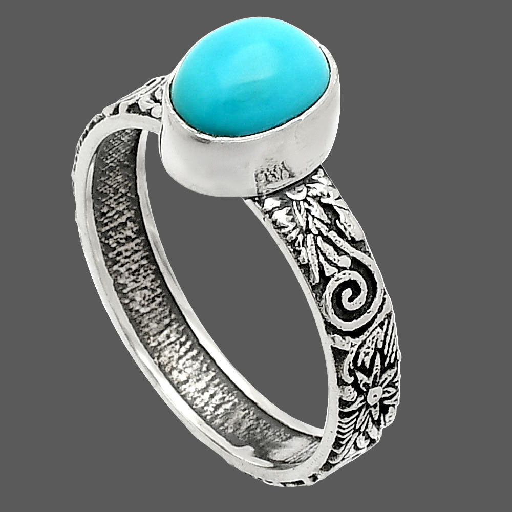 Sleeping Beauty Turquoise - USA Ring size-8 R-1055 27-ER11306