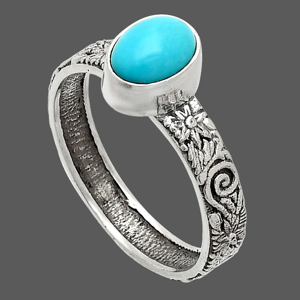 Sleeping Beauty Turquoise - USA Ring size-9 R-1055 27-ER11313