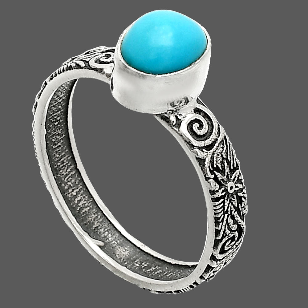 Sleeping Beauty Turquoise - USA Ring size-9 R-1055 27-ER11336