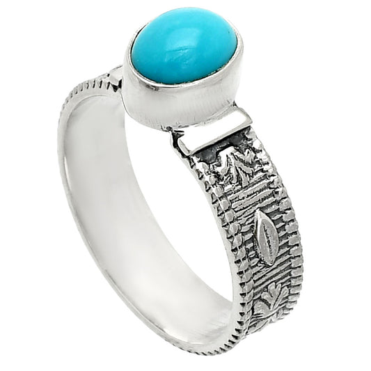 Sleeping Beauty Turquoise - USA Ring size-8 R-1058 27-ER11366