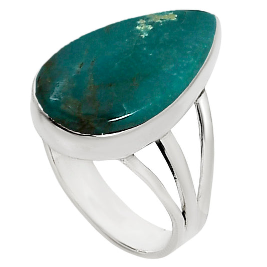 Natural Rare Turquoise Nevada Aztec Mt Ring size-10 R-1003 27-ER15139