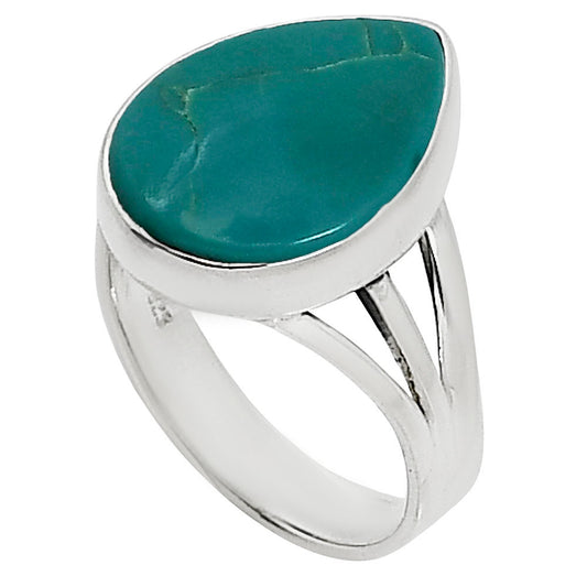Natural Rare Turquoise Nevada Aztec Mt Ring size-7 R-1003 27-ER15151