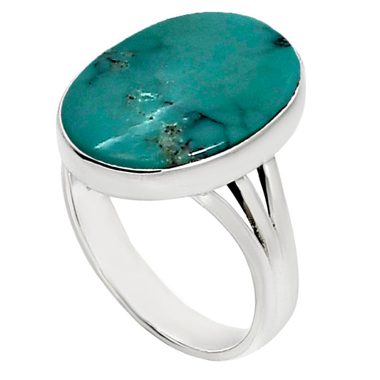 Natural Rare Turquoise Nevada Aztec Mt Ring size-8 R-1003 27-ER15183