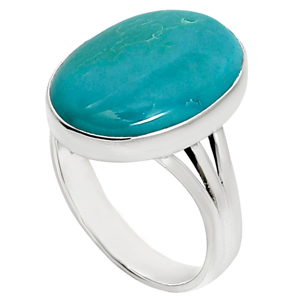 Natural Rare Turquoise Nevada Aztec Mt Ring size-10 R-1003 27-ER15199