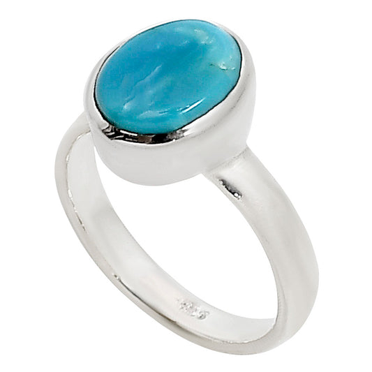 Sleeping Beauty turquoise Ring size-5 R-1004 27-ER15217