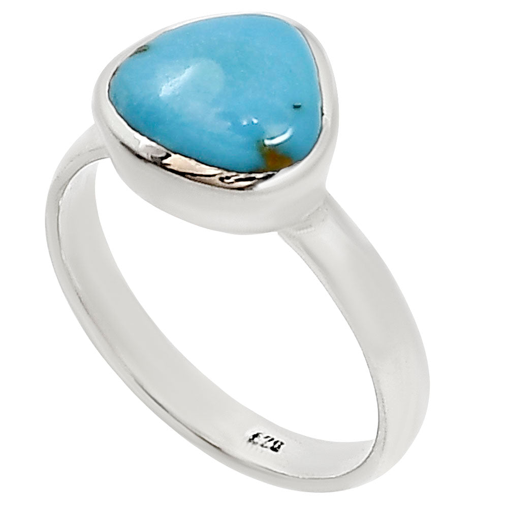 Sleeping Beauty turquoise Ring size-8 R-1004 27-ER15222