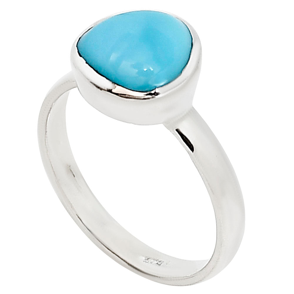 Sleeping Beauty turquoise Ring size-8 R-1004 27-ER15224